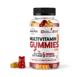 Multivitamin Gummies se zinkem 60 gummies Strawberry/Apple