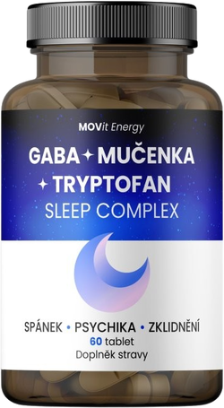 Sleep Complex GABA + Tryptofan + Mučenka, 60 tablet