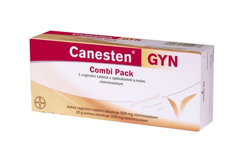 Canesten GYN COMBI PACK vaginální tableta a krém