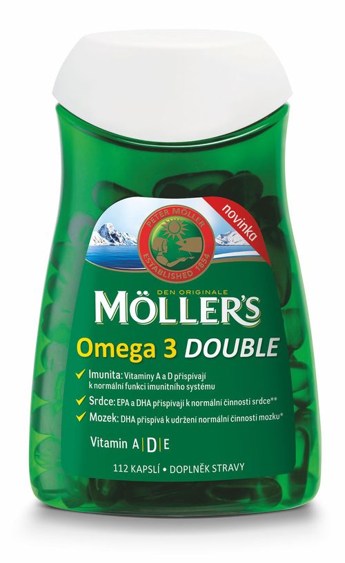 Mollers Omega 3 Double 112 kapslí