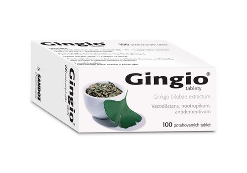 Gingio 100 potahovaných tablet